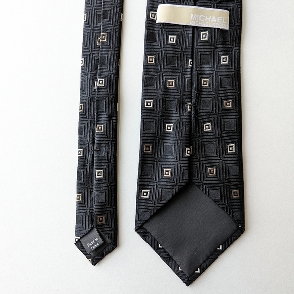 2pc Tie Bundle Grid Print & Jacquard- MICHAEL Michael Kors Kenneth Cole Reaction - Picture 6 of 14